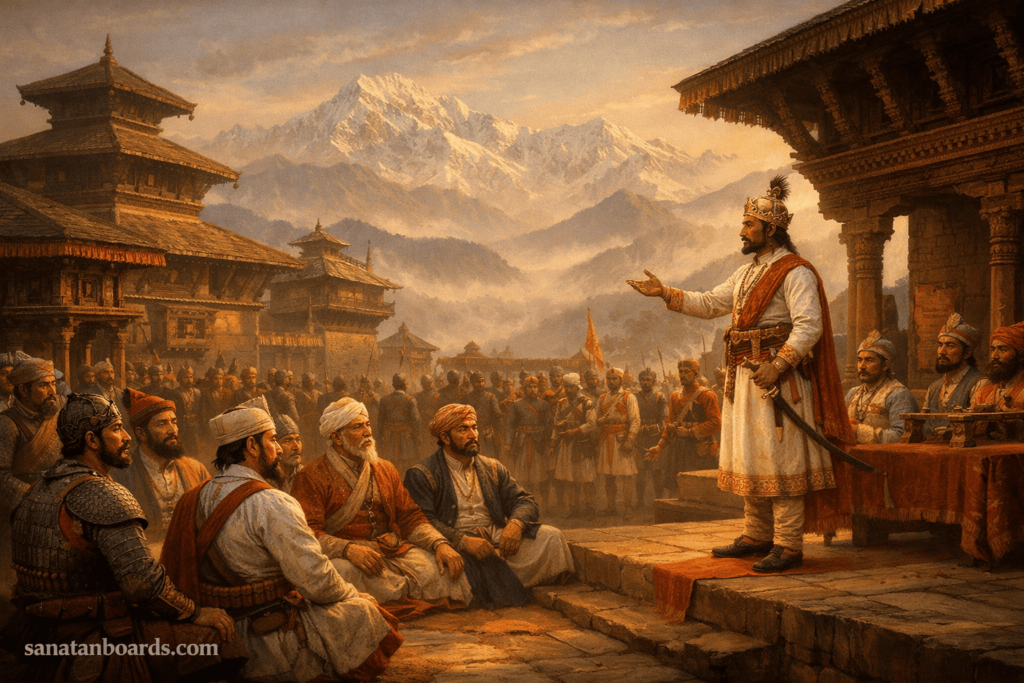Greater Nepal & Gurkha Kingdom – King Prithvi Narayan Shah