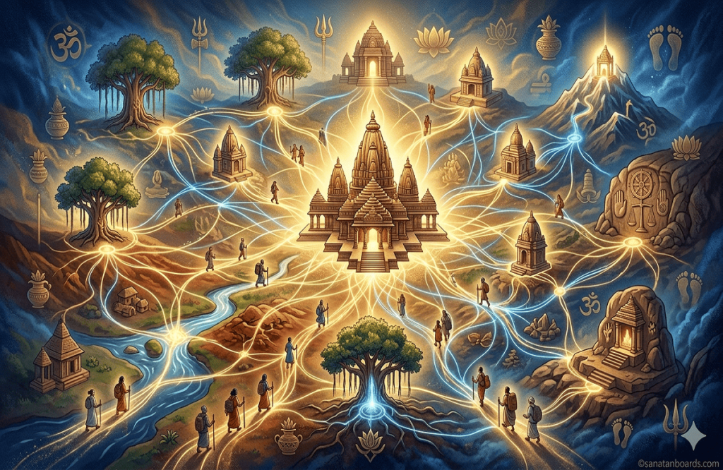 NETWORKS INSPIRED BY SACRED PLACES