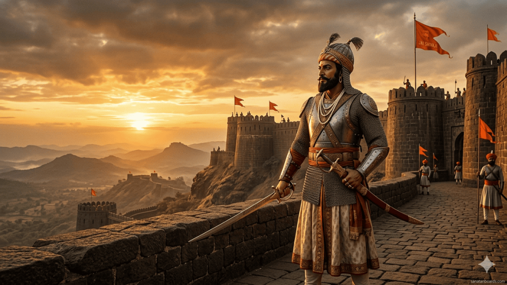 MARATHA EMPIRE – CHHATRAPATI SHIVAJI MAHARAJ, CHHATRAPATI SHAHU