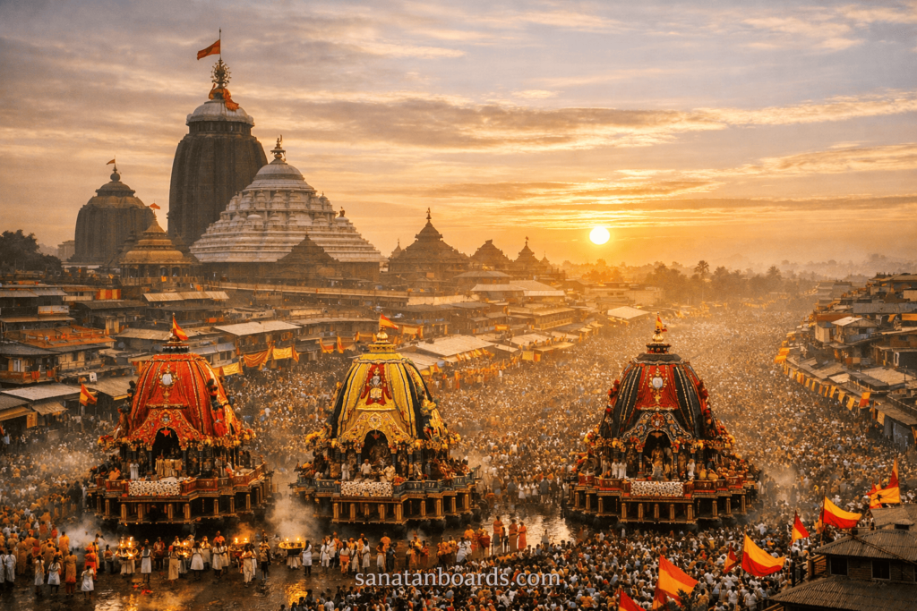 JAGANNATH PURI (ODISHA) – RATH YATRA FESTIVAL