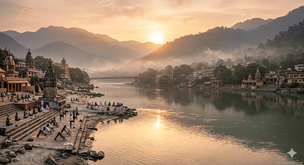 RISHIKESH (UTTARAKHAND) – YOGA AND SPIRITUALITY HUB