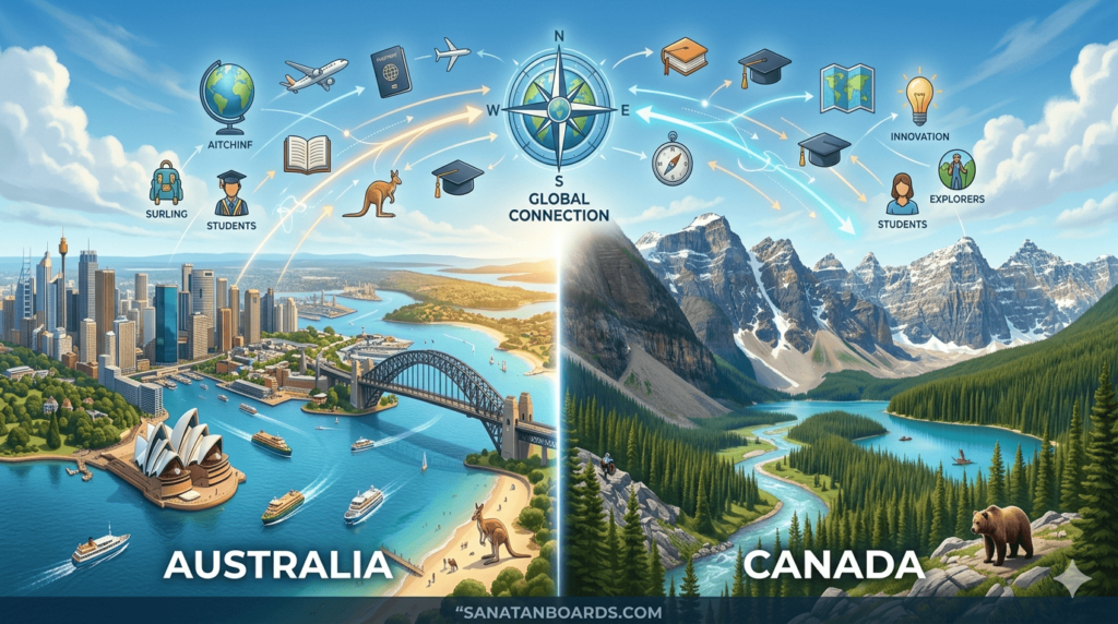 AUSTRALIA & CANADA