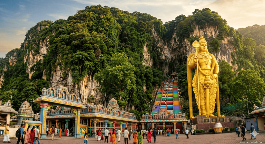 HINDU CAVE TEMPLES OF MALAYSIA (BATU CAVES)