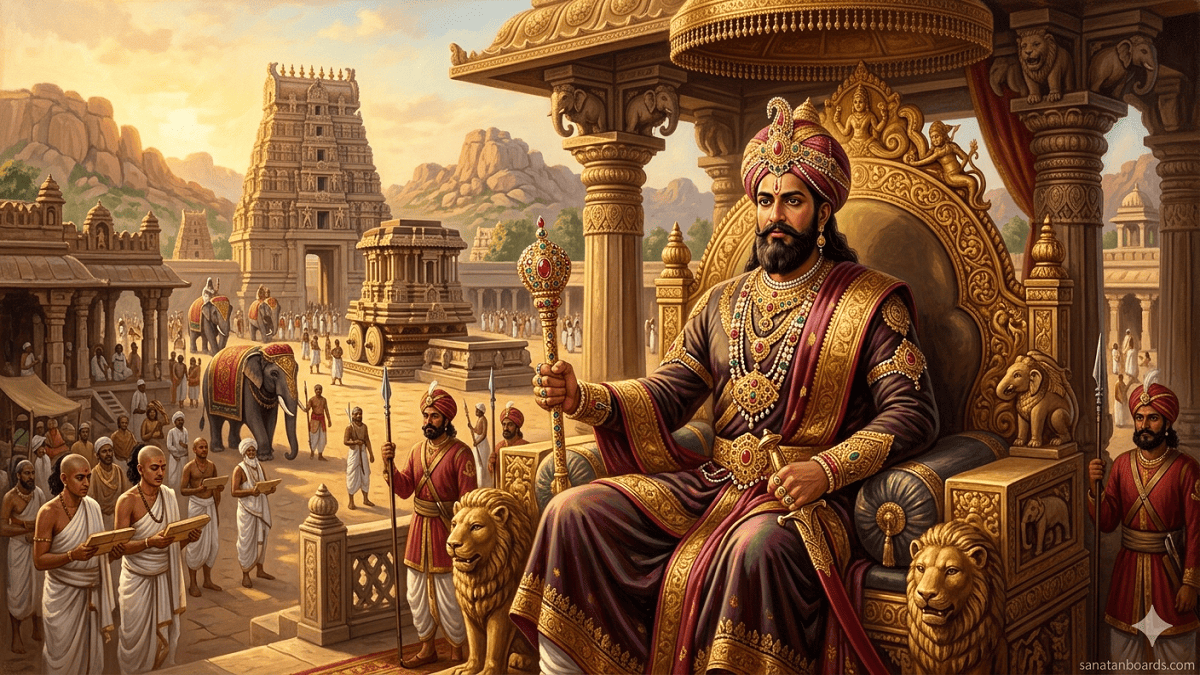 Krishna Deva Rai KRISHNA DEVA RAYA (VIJAYANAGAR): 7 Legendary Achievements That Shaped ...