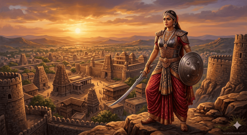 RUDRAMA DEVI (KAKATIYA, FEMALE WARRIOR QUEEN)