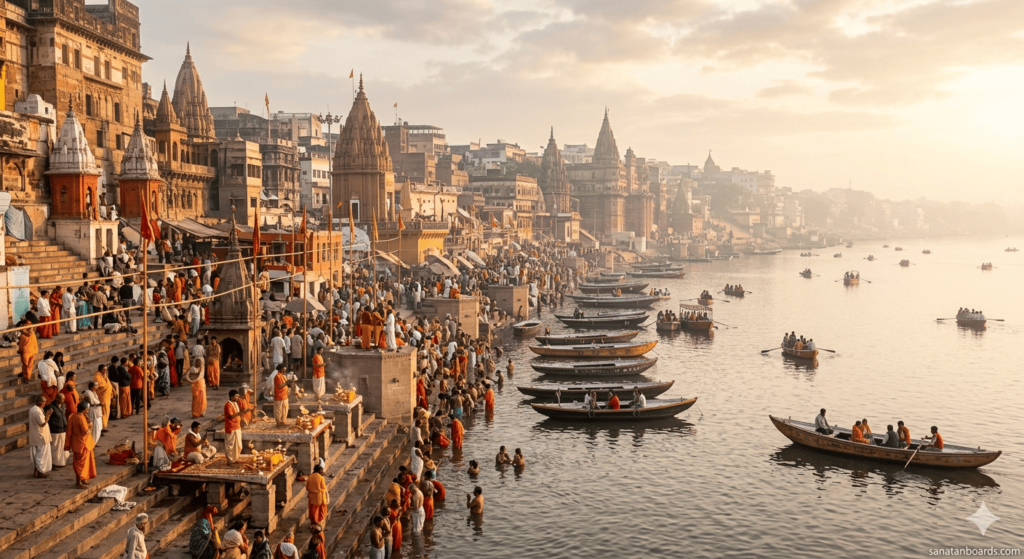 VARANASI (KASHI) (UTTAR PRADESH) – HOLY CITY OF SHIVA