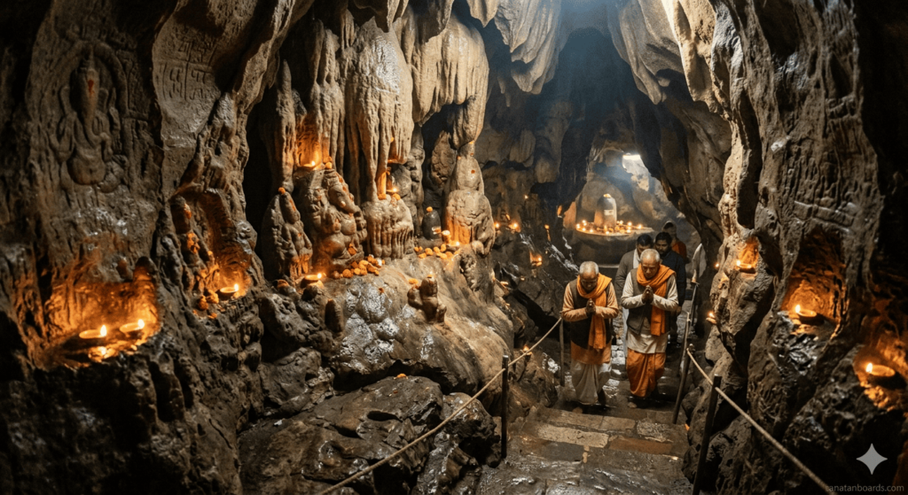 PATAL BHUVANESHWAR (UTTARAKHAND) – UNDERGROUND SHIVA TEMPLE