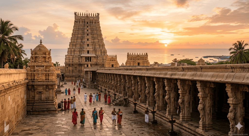 RAMESHWARAM (TAMIL NADU) – RAMANATHASWAMY TEMPLE
