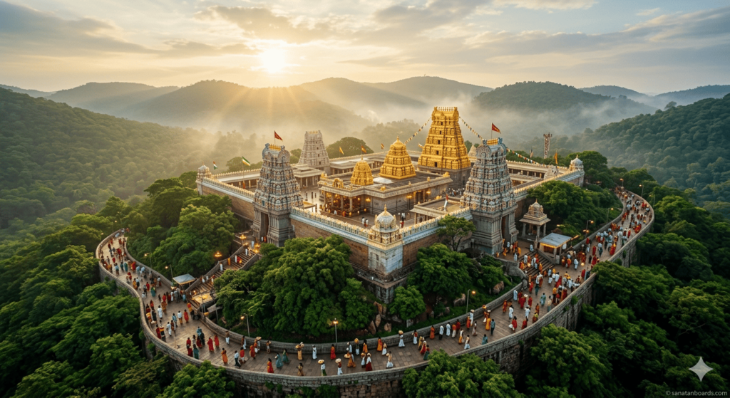 TIRUPATI BALAJI TEMPLE (ANDHRA PRADESH) – VISHNU TEMPLE