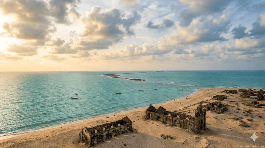 RAMESHWARAM DHANUSHKODI (TAMIL NADU) – SETU BRIDGE REMAINS
