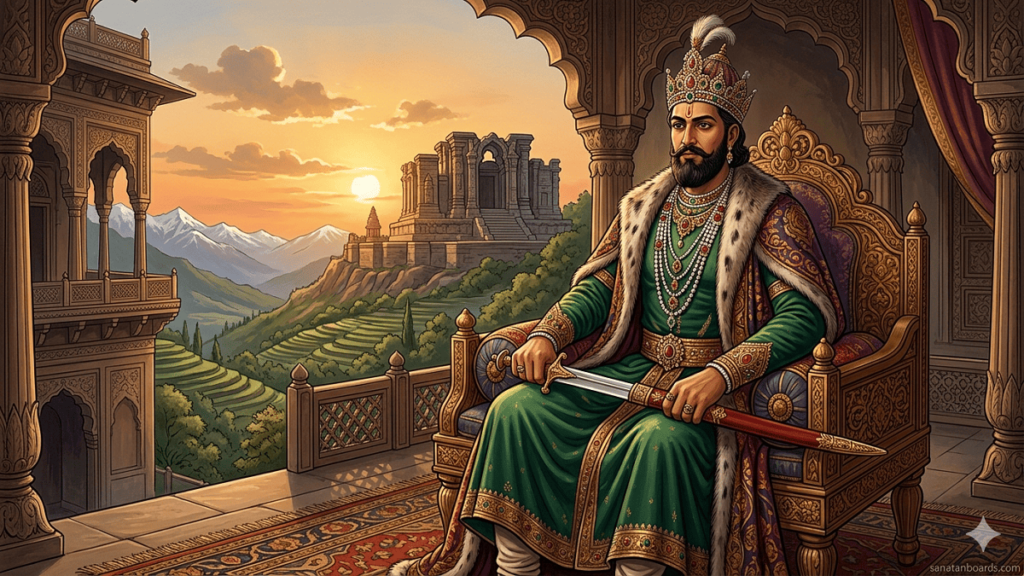 LALITADITYA MUKTAPIDA (KARKOTA, KASHMIR)