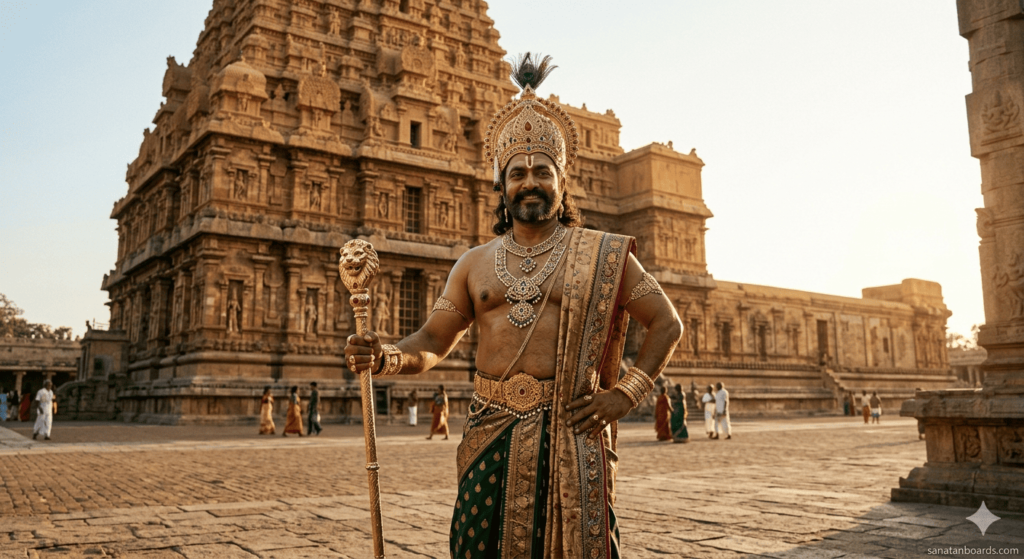 RAJA RAJA CHOLA I (GREAT TEMPLE BUILDER)